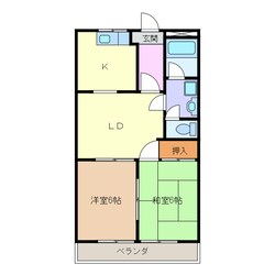 津島駅 徒歩26分 2階の物件間取画像